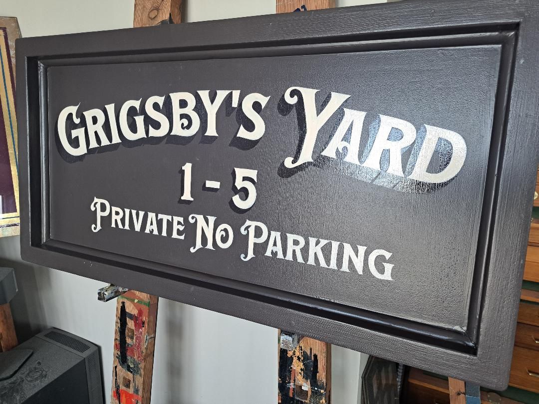 Signwriter Merch Ascot Signs Traditional Signwriter