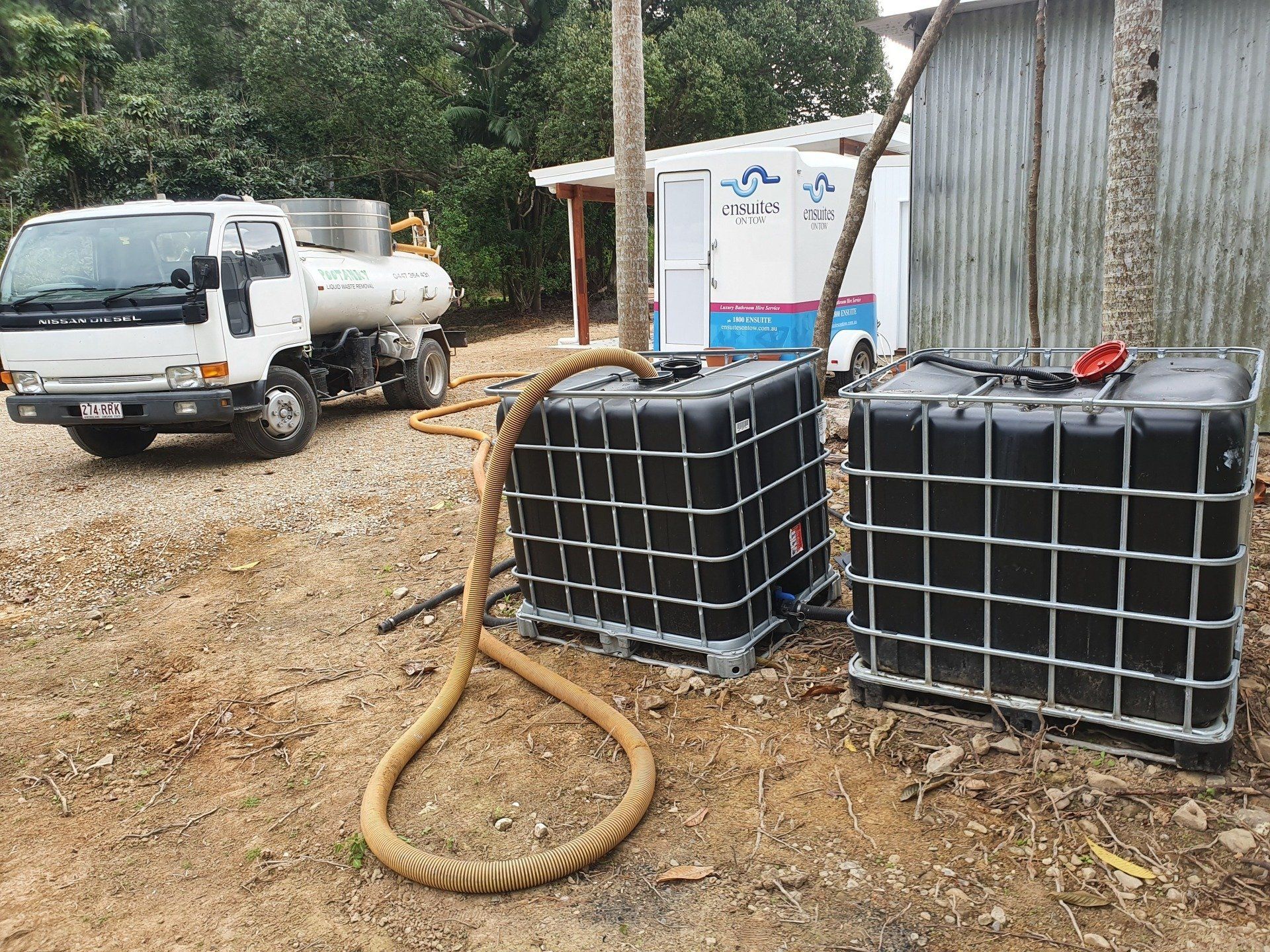 Liquid Waste Disposal from Business — Pootanky Murwillumbah, NSW