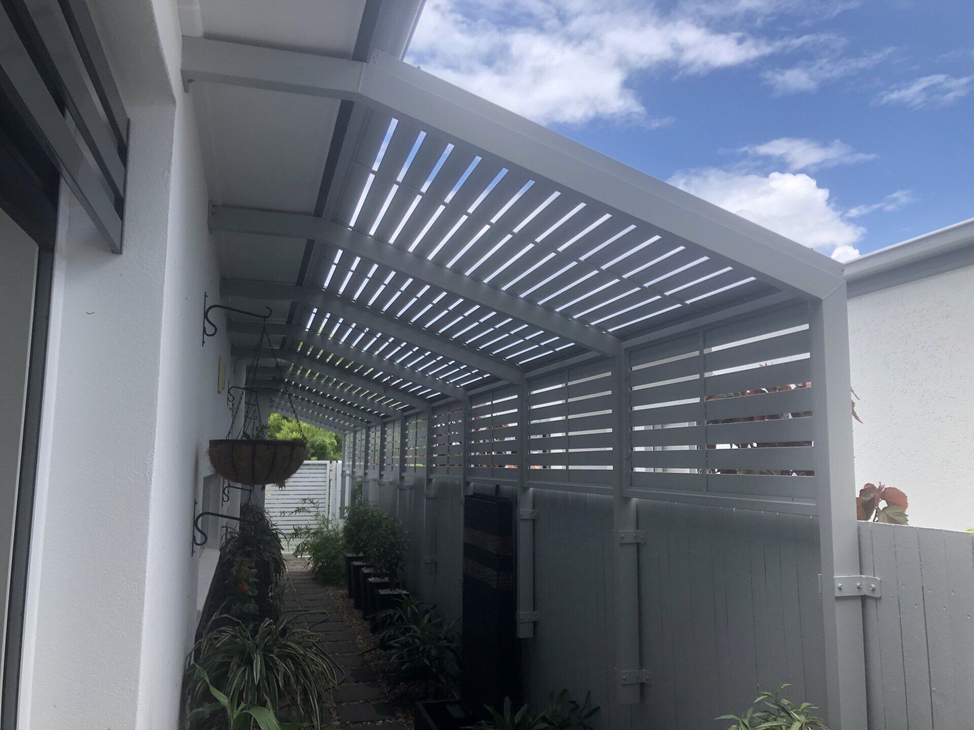 Lattice Side Left — Lifestyle Aluminium Lattice in West End, QLD