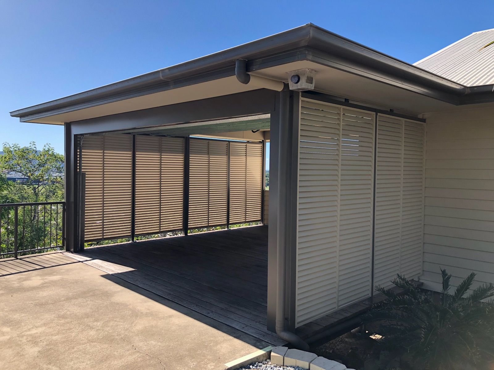 Aluminium Carport— Lifestyle Aluminium Lattice in West End, QLD
