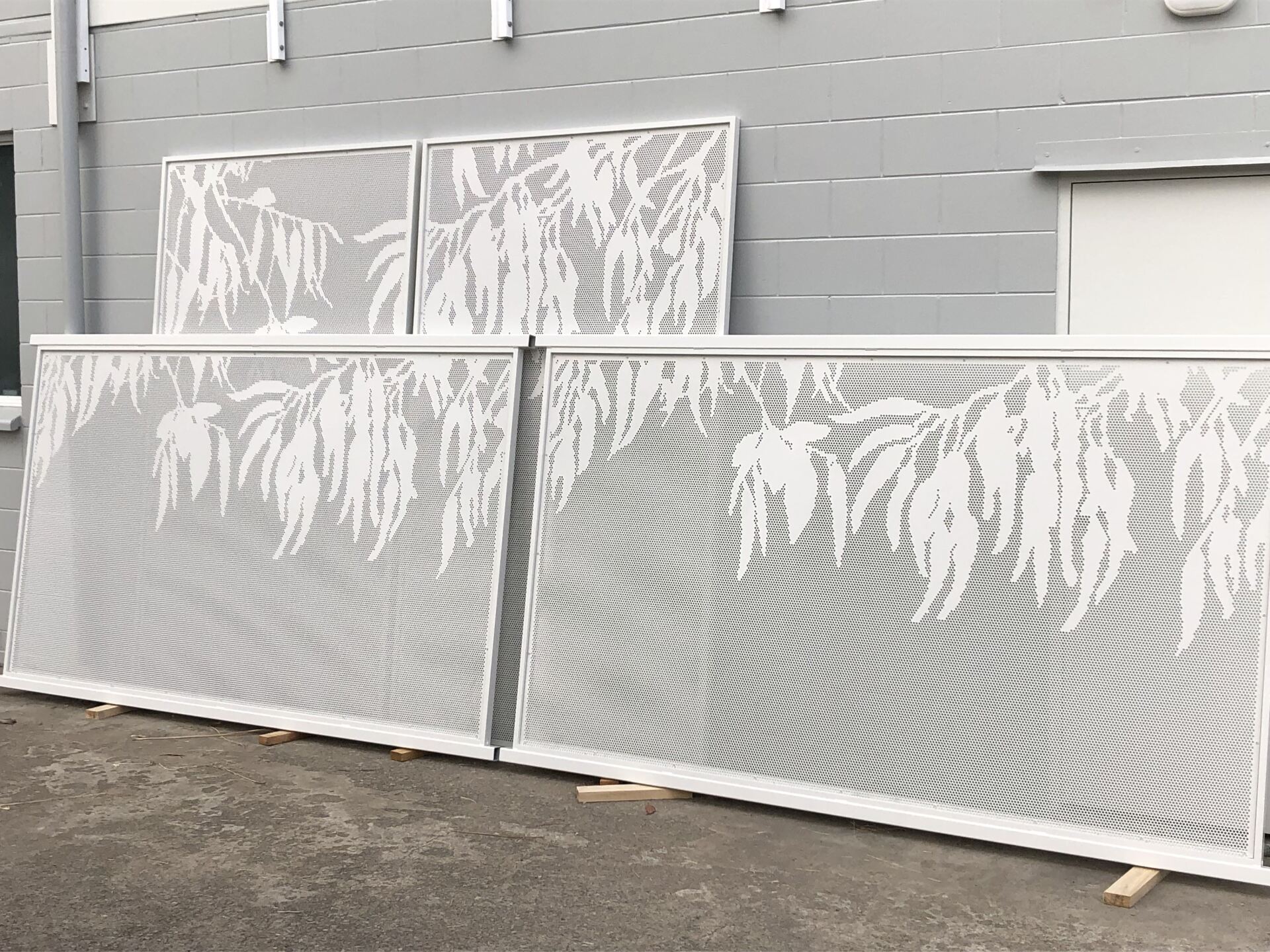 White Lattice — Lifestyle Aluminium Lattice in West End, QLD