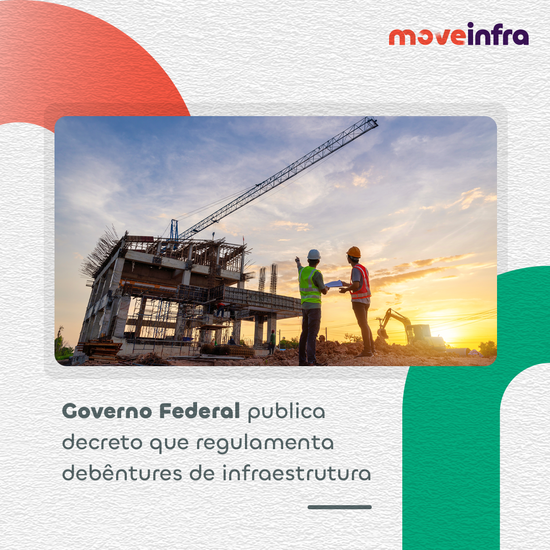 Dois trabalhadores da construção civil estão em frente a um prédio em construção.
