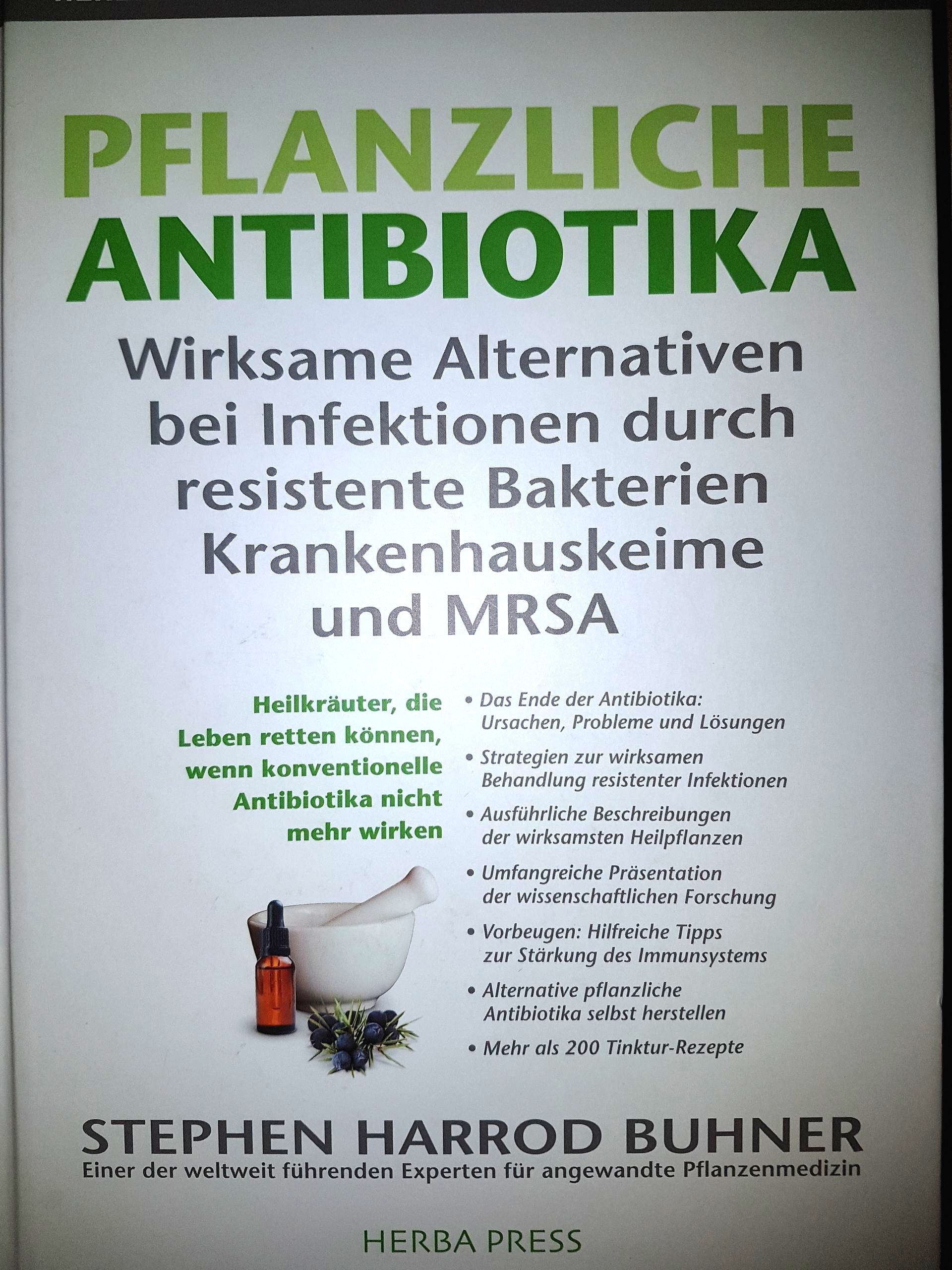 Buch pflanzliche Antibiotika - Buhner