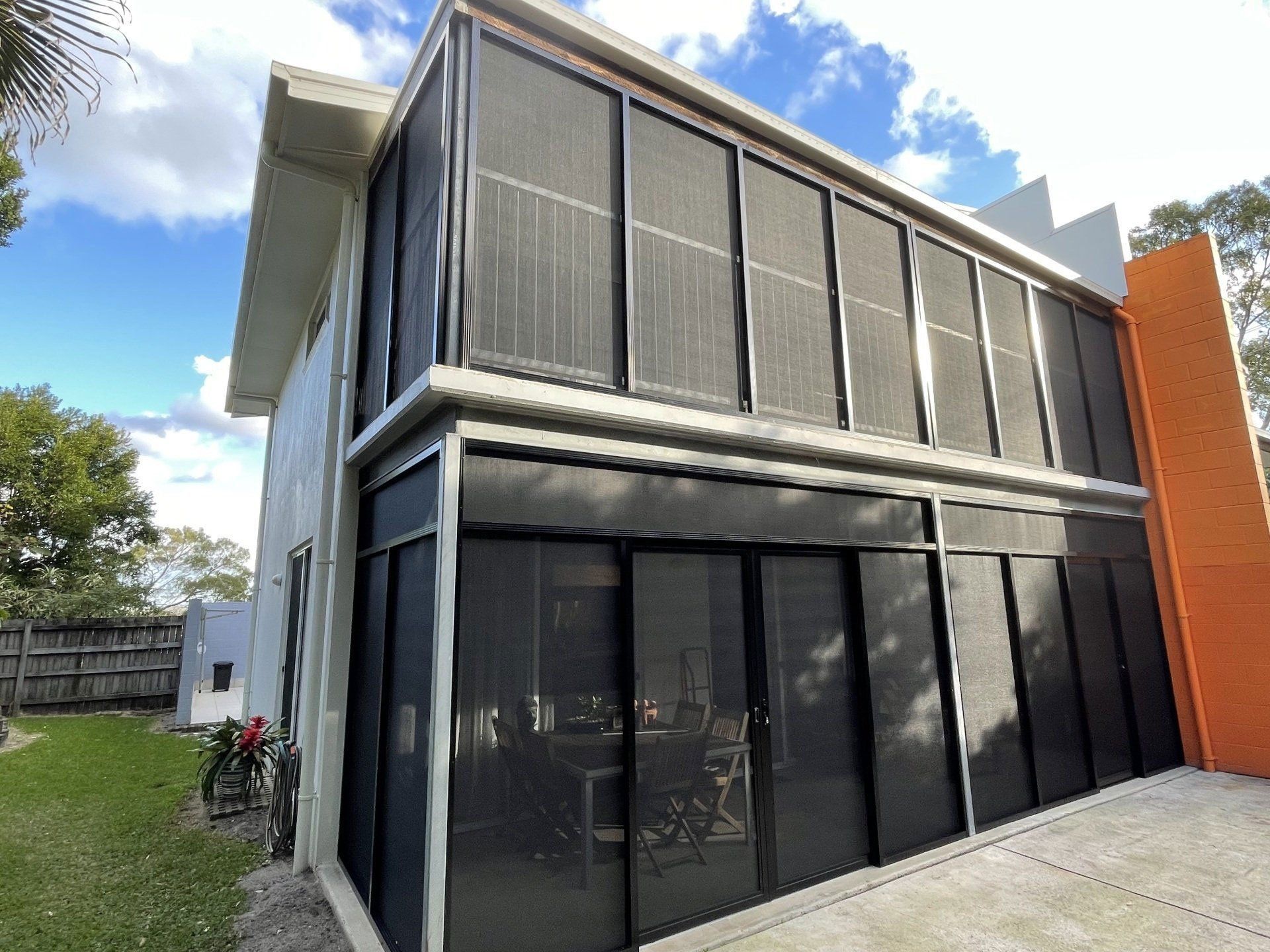 Image of Double Patio Enclosure — Sunshine Coast, QLD — Amsafe Security