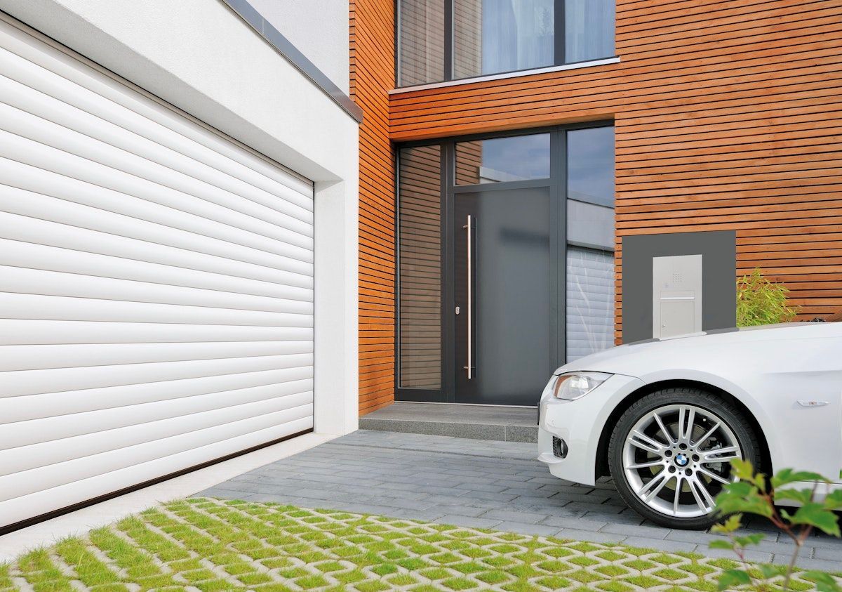 Manual and power operated roller shutters