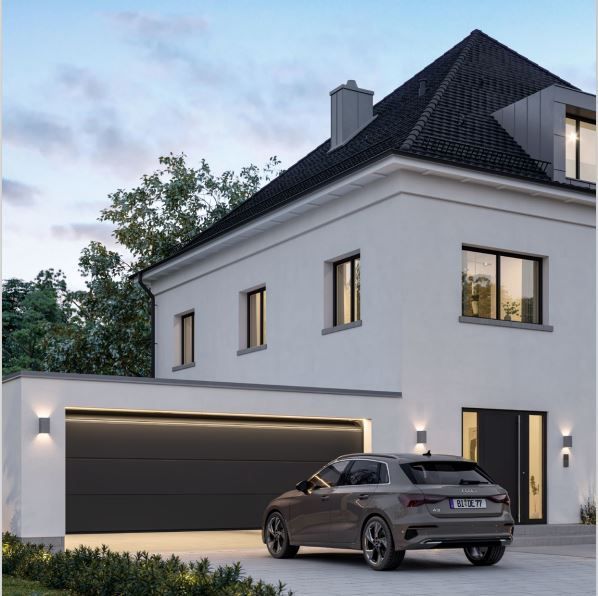Roller shutter garage doors