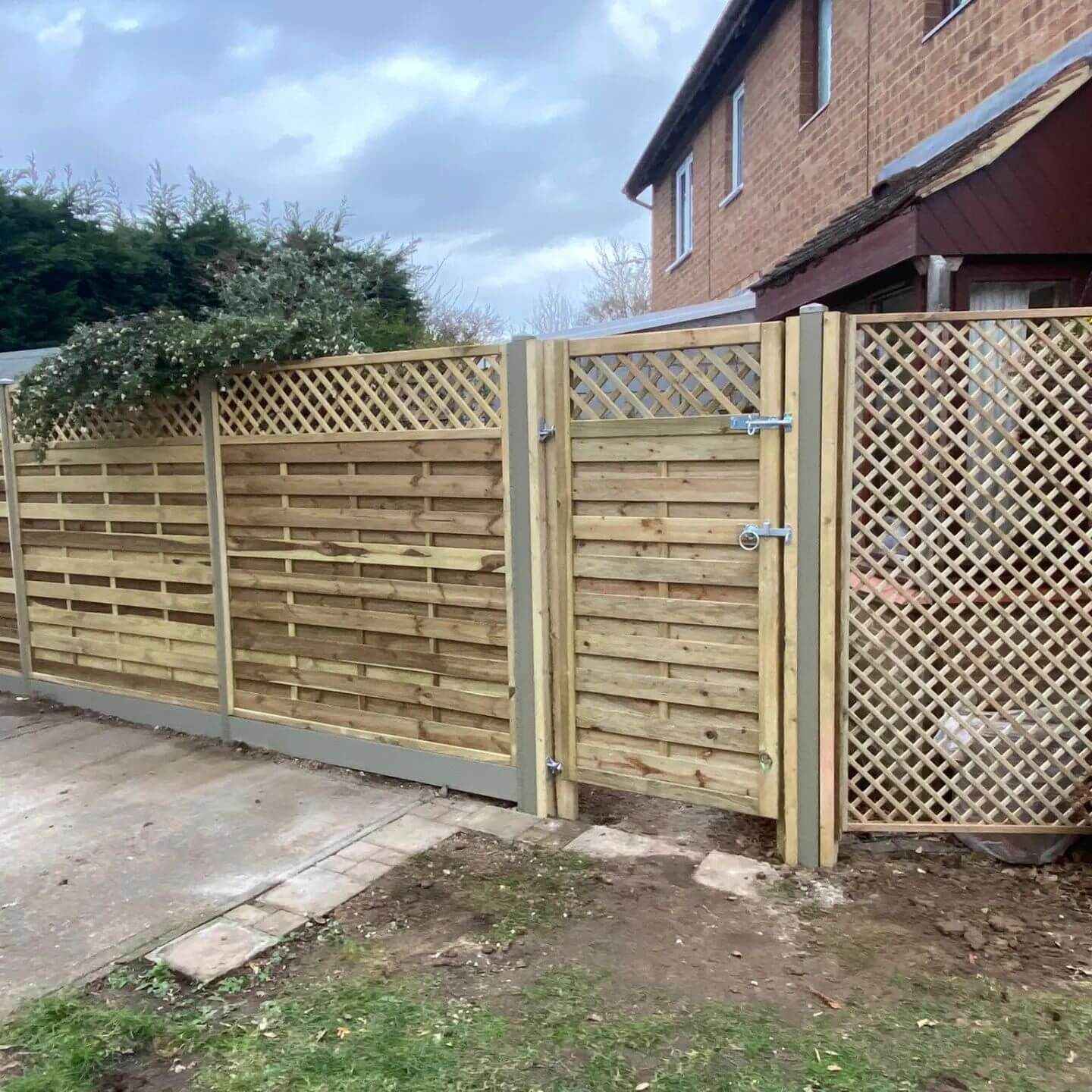 Lattice Trellis Fencing Southampton