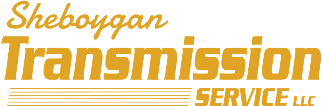 Sheboygan Transmission Service LLC logo in gold text on a white background