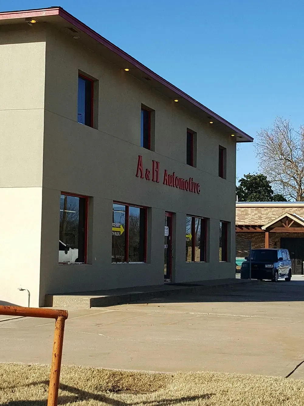 Shop Frontage | A&H Automotive Repair Shop