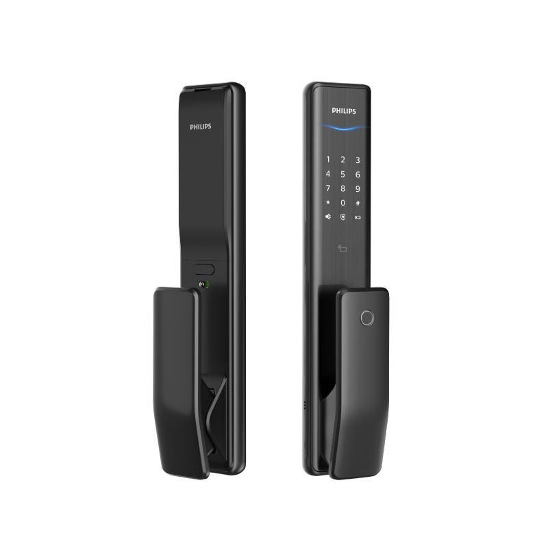 Philips 飛利浦ALPHA 五合一推拉式智能門鎖/電子鎖 曜石黑