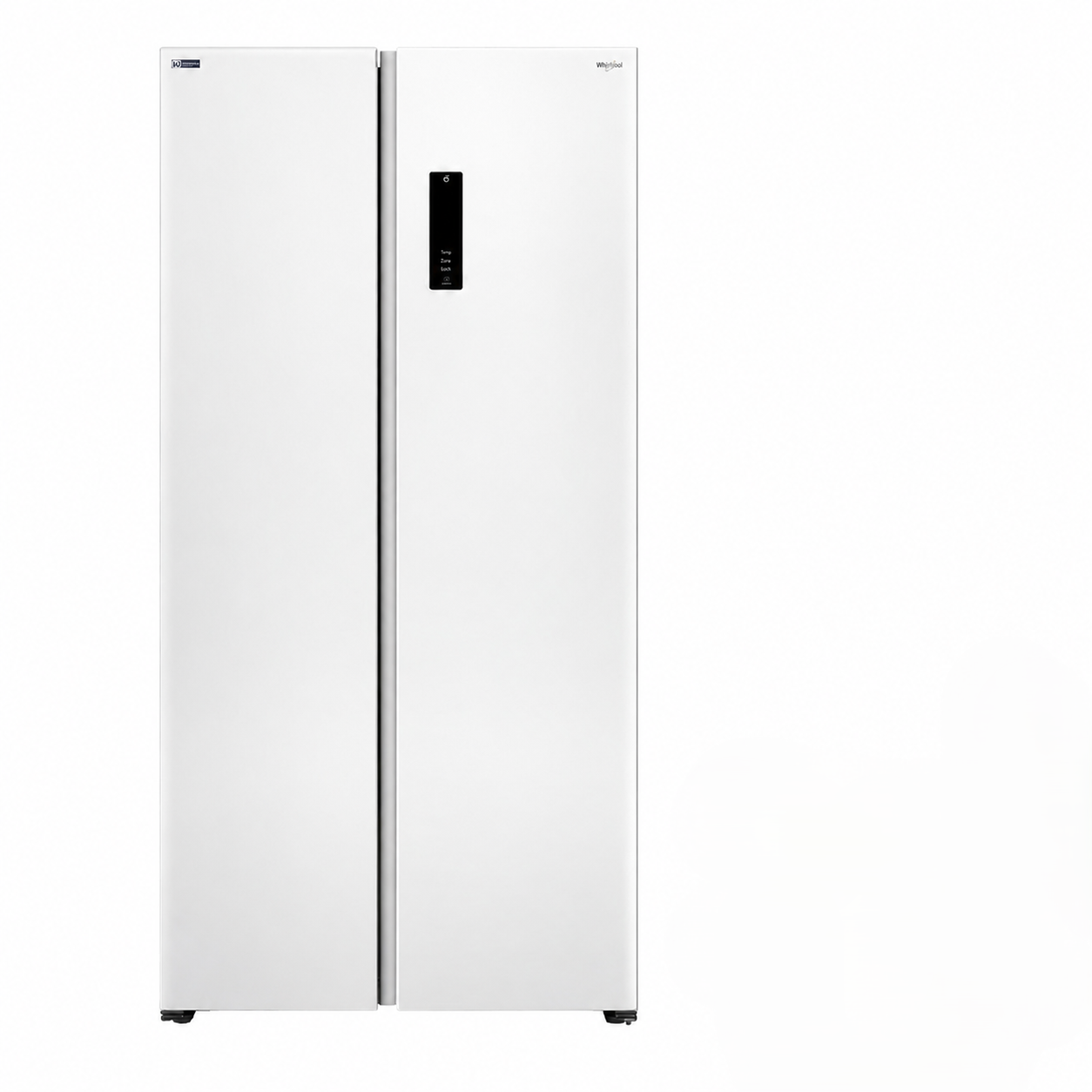 Whirlpool 惠而浦 610公升一級能效 獨嵌兩用 第六感智能變頻雙門對開門冰箱 (極光白)  WF2X610NWTW