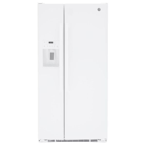 GE 奇異 702L 純白窄寬對開門冰箱 GSS23GGPWW