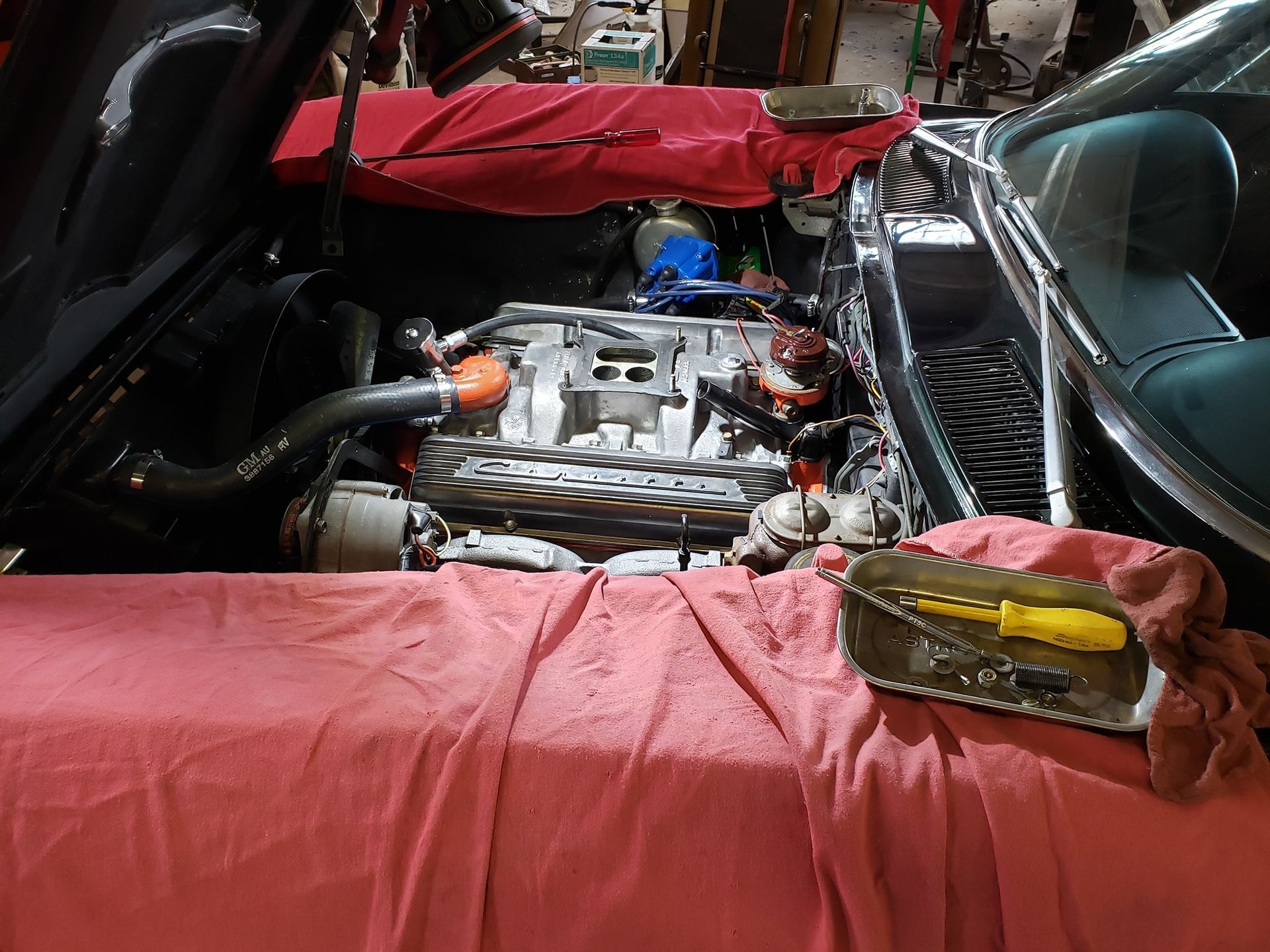 Vehicle during an Engine Repair Service | Action Auto Service