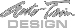 Cato-Tum Design logo in gray script above bold “DESIGN” text on a white background