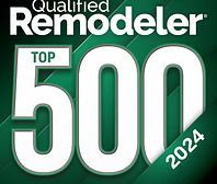 Cover for Qualified Remodeler Top 500 2024, green background with large white “500” text
