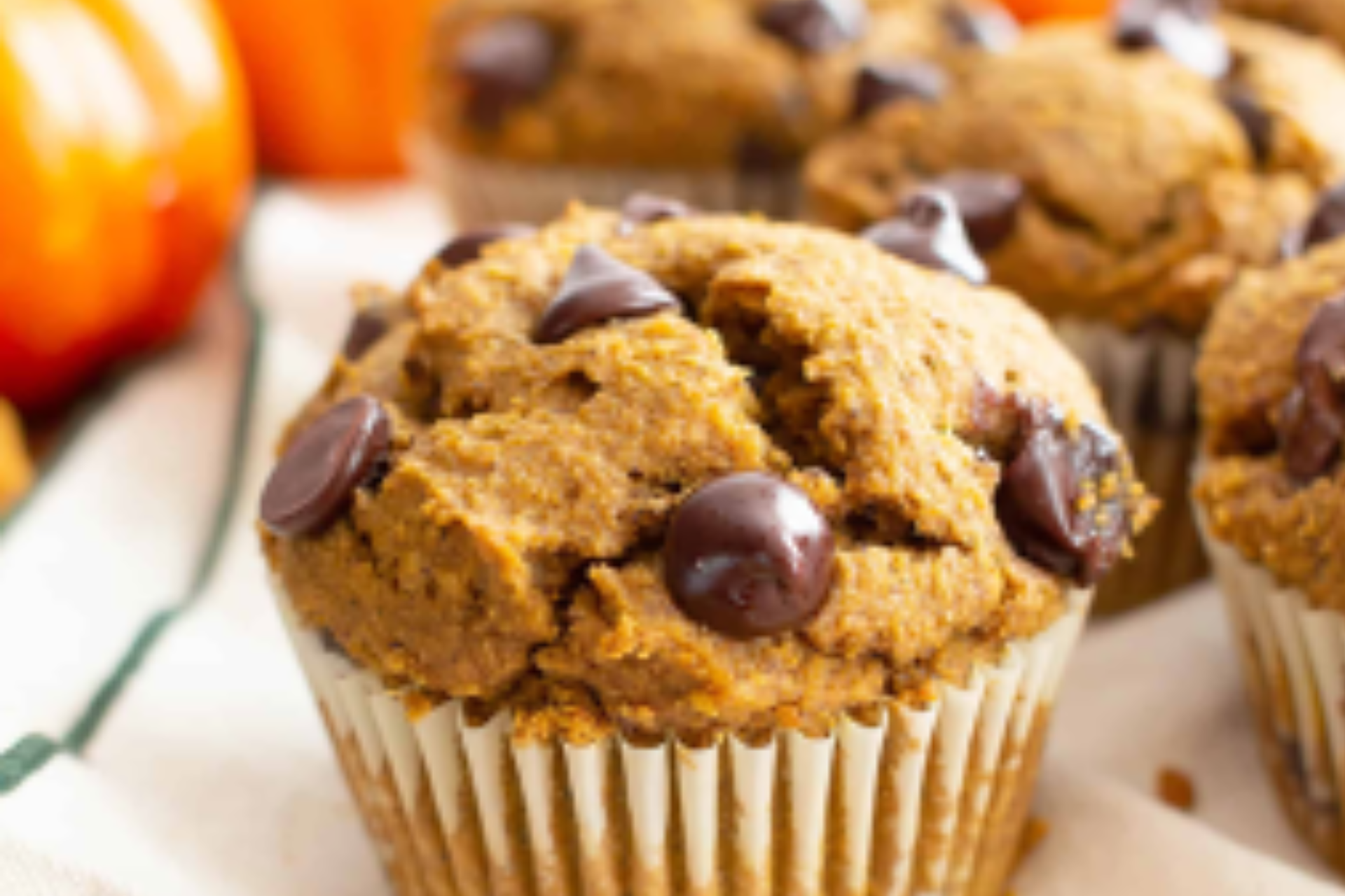 GF Pumpkin Chocolate Chip Muffins
