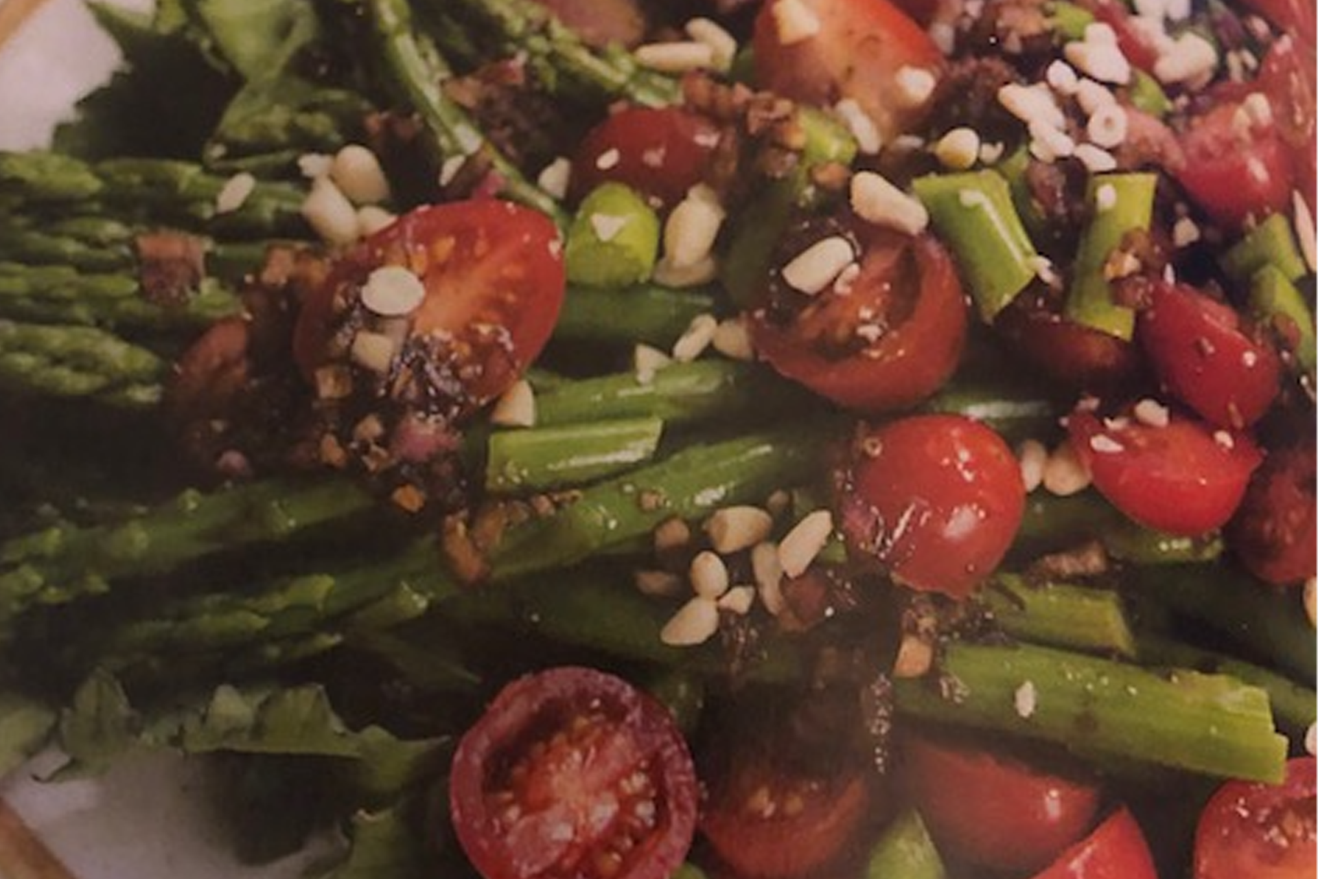 Asparagus and Tomato Salad