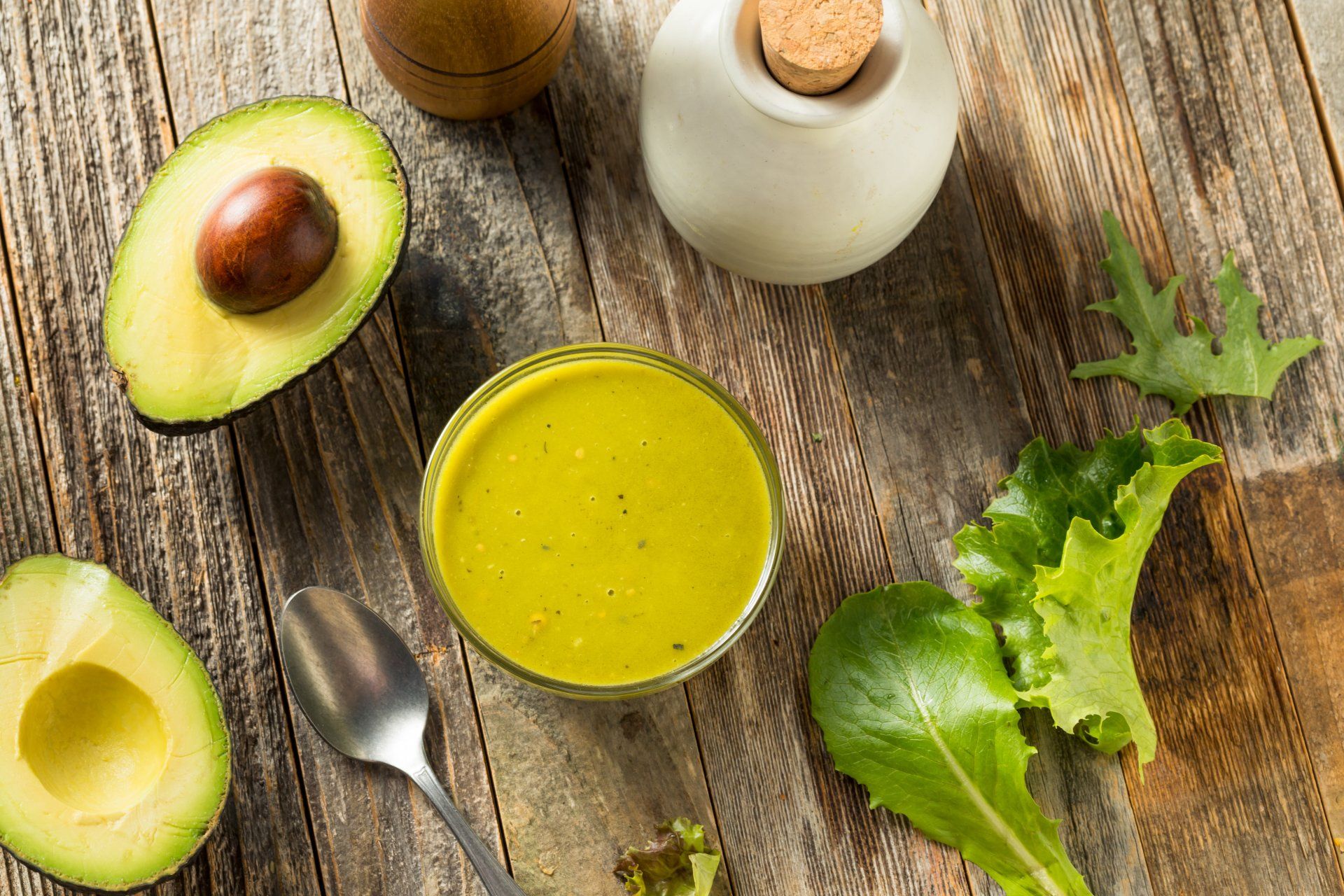 Creamy Avocado-Lime Dressing