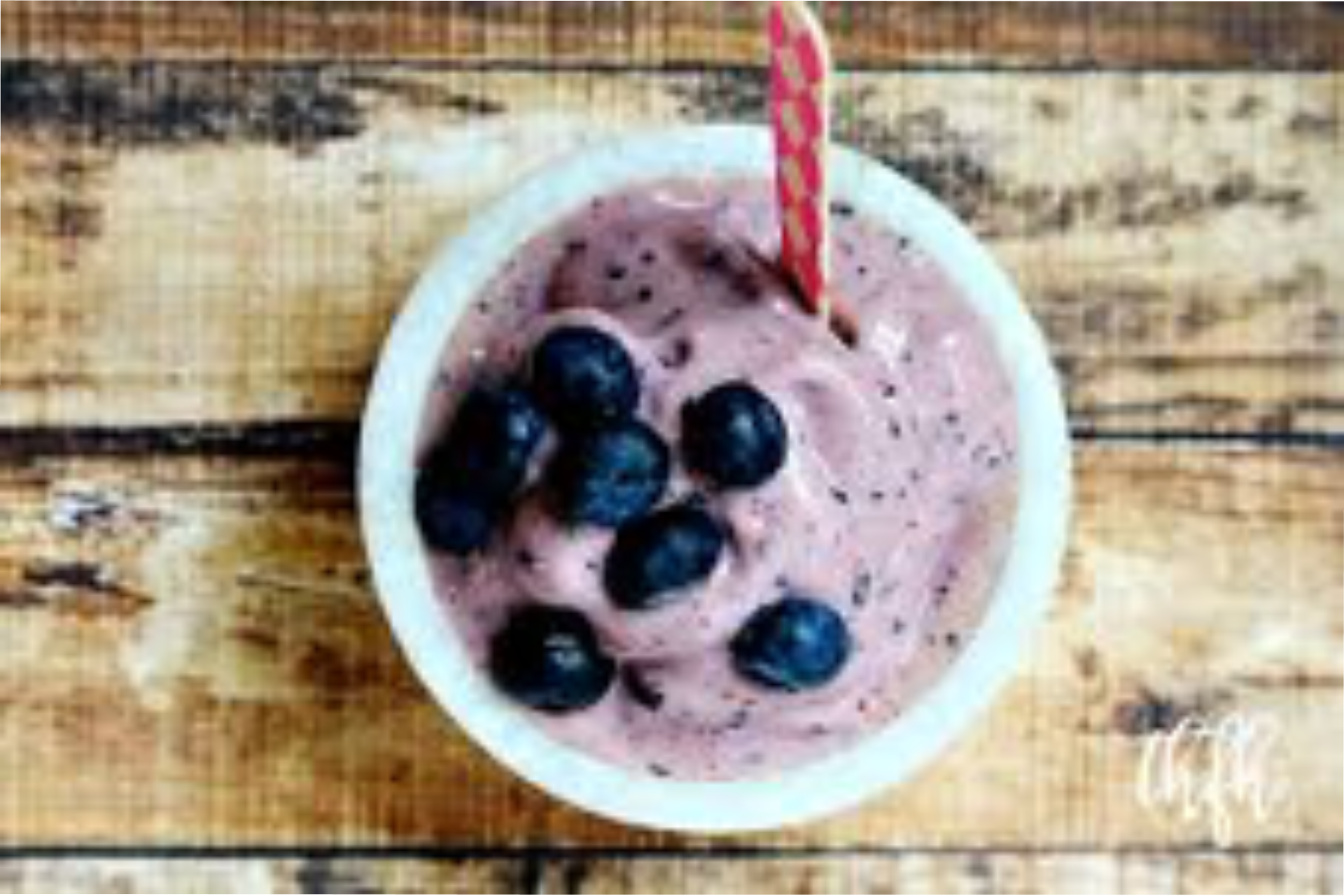 Blueberry Nice Cream