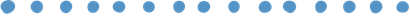 A row of blue lines on a white background.