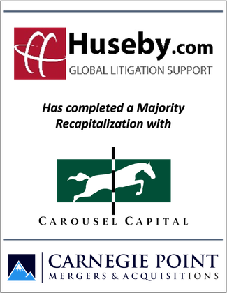 husby.com global litigation support has completed a majority recapitalization with carousel capital and carnegie point