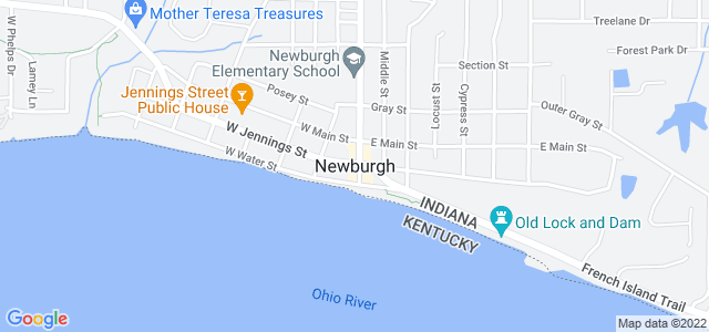 Map of business location