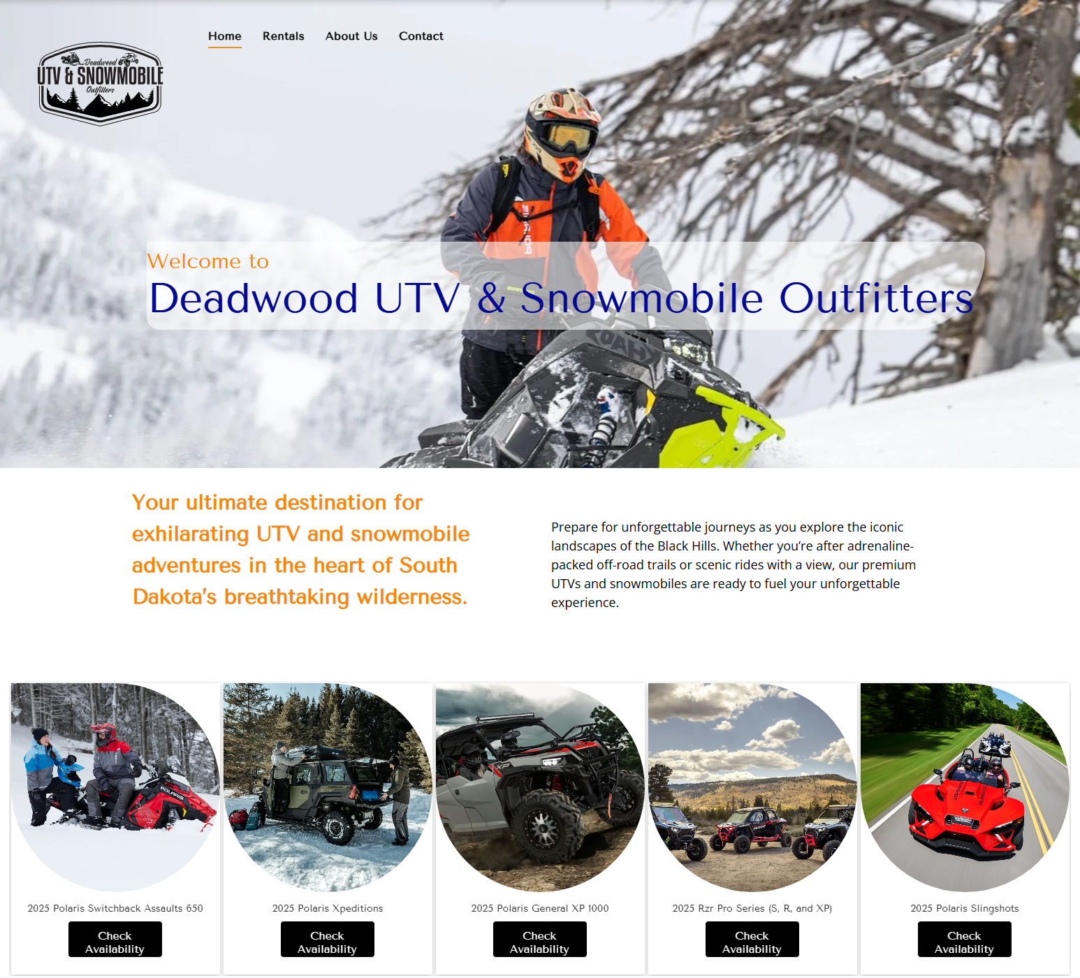 utv snowmobile outfitters