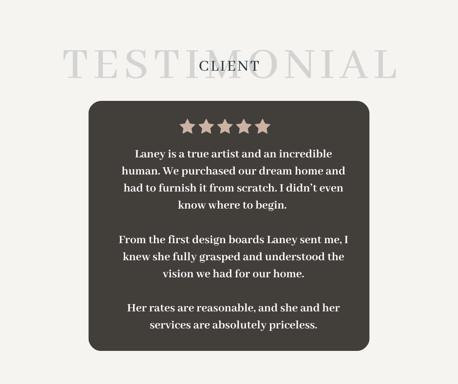 Client review for Dwelling Design furnishing and remodel consulting