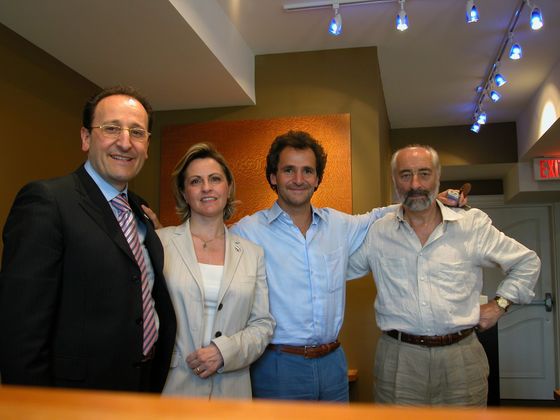 Damiano Losco con Oakville Ontario con Christopher Invidiata e Domenico Diamante,