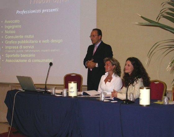 Damiano Losco Organizzatore e relatore per la creazione del primo grande Market Immobiliare in Italia