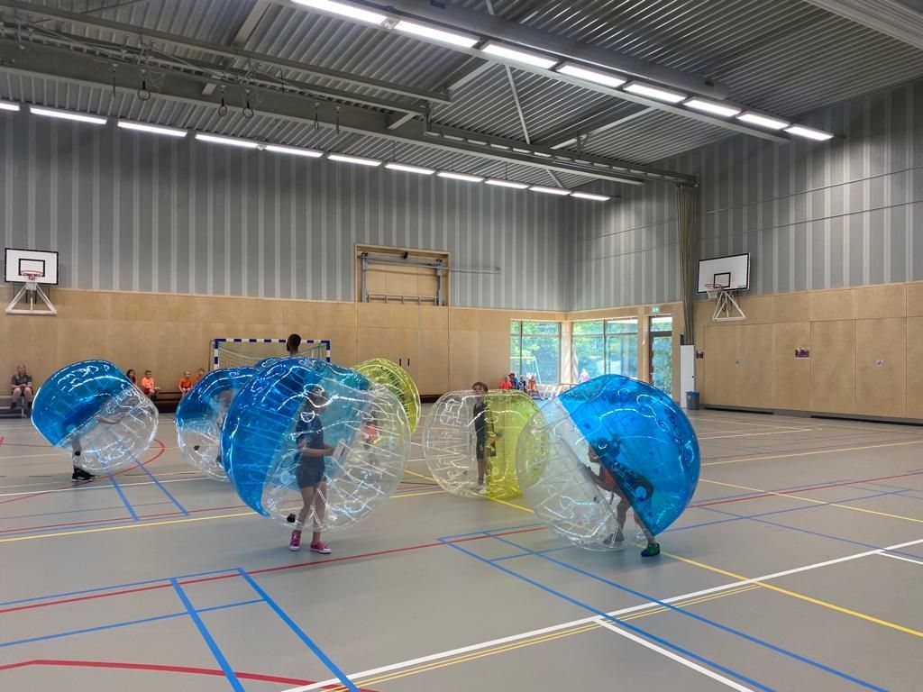 Bubbel voetbal huren