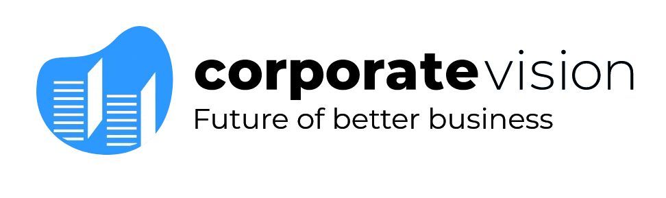 Um logotipo vermelho, branco e azul para revisão do cio