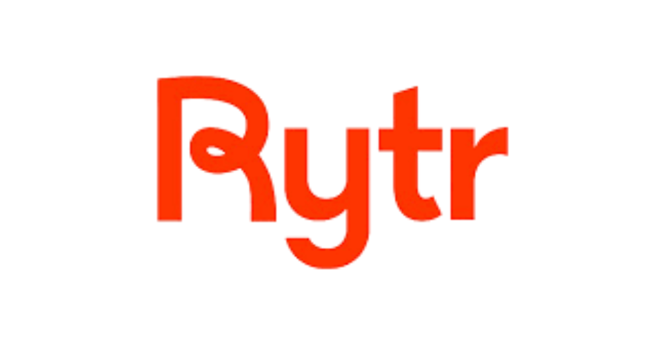 Logotipo do Rytr, uma ferramenta de escrita com inteligência artificial.