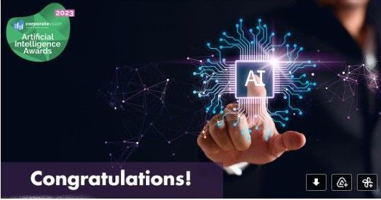 Parabéns aos vencedores dos prêmios de inteligência artificial