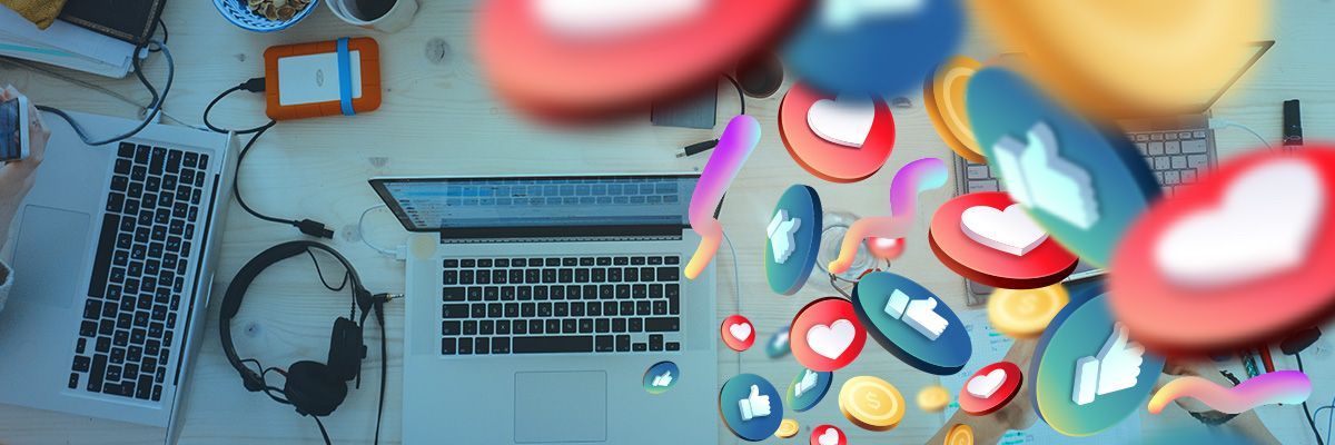 Engajamento nas redes sociais