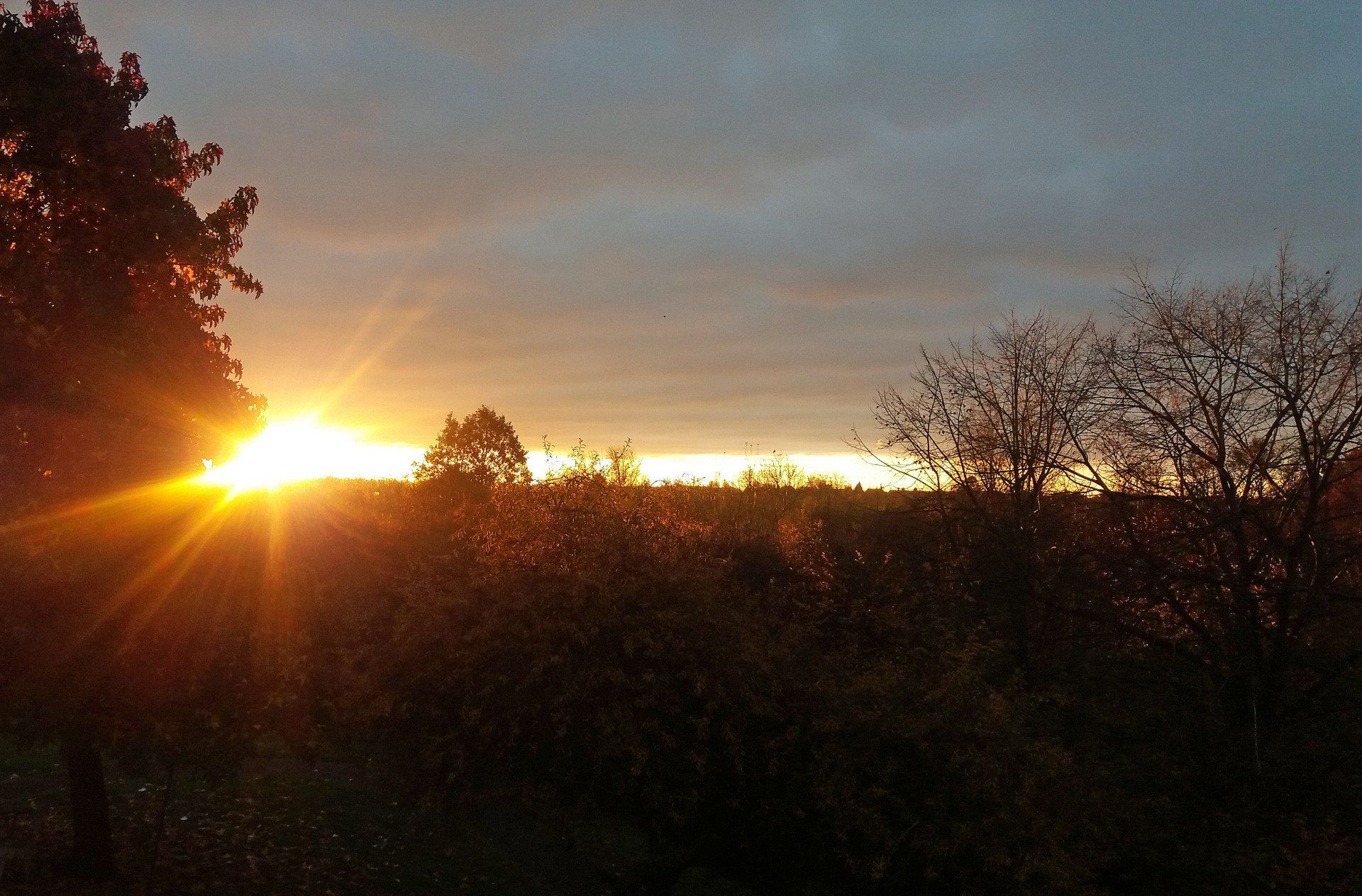 Sunrise over Dunmow