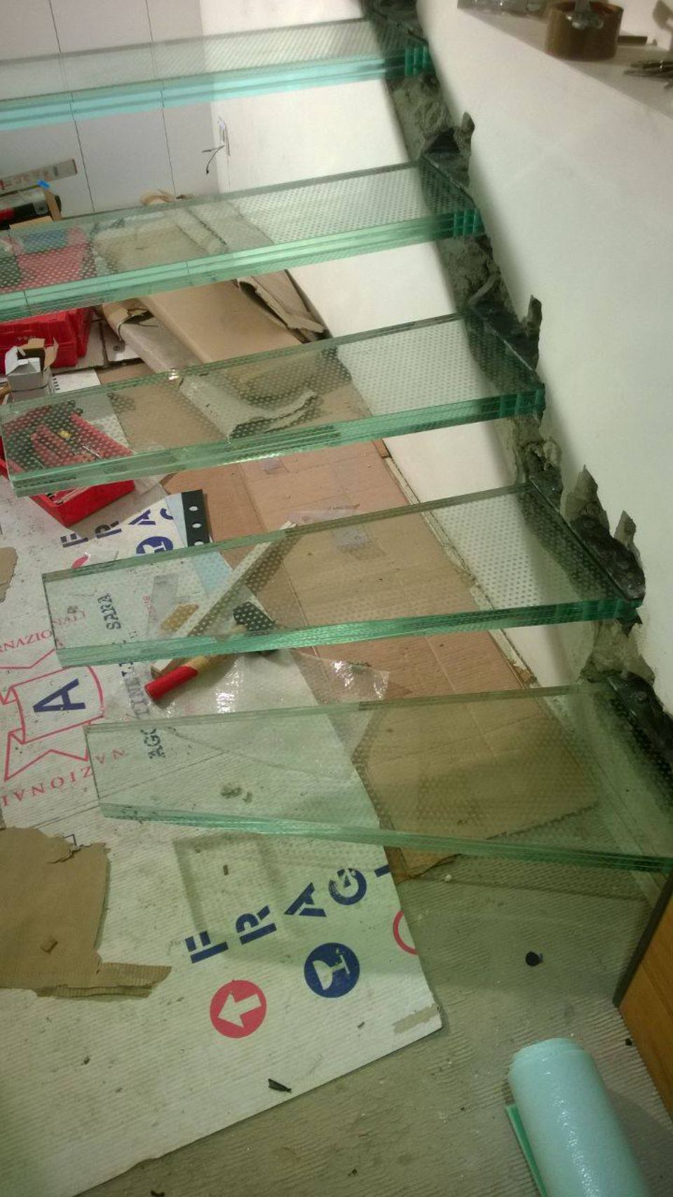 gradini in vetro