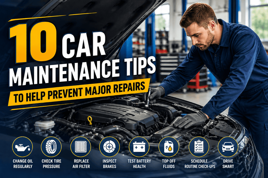 10 Car Maintenance Tips to Help Prevent Major Repairs