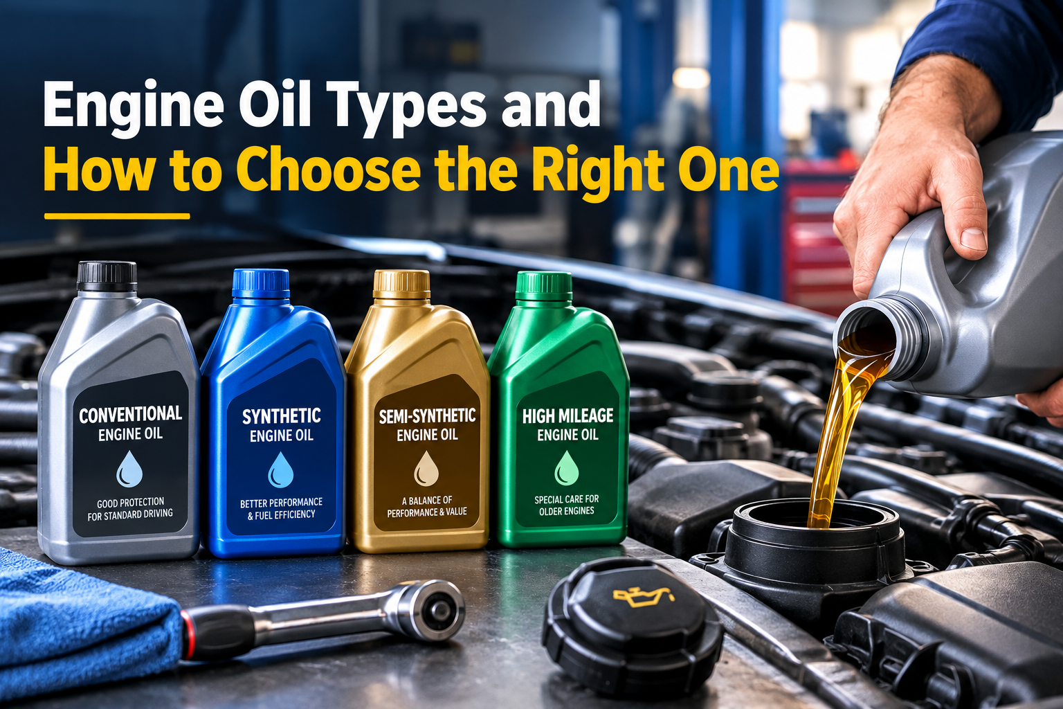 Engine Oil Types and How to Choose the Right Oil