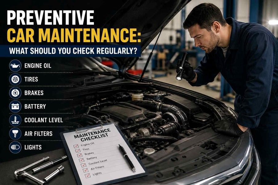 Preventive Car Maintenance: What Should You Check Regularly?