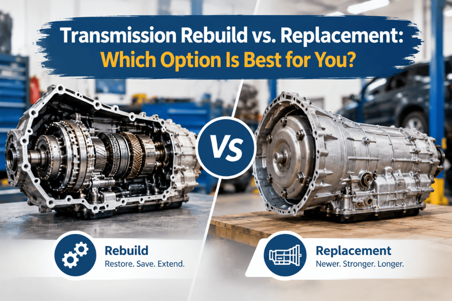 Transmission Rebuild vs. Replacement: Which Option Is Best for You?