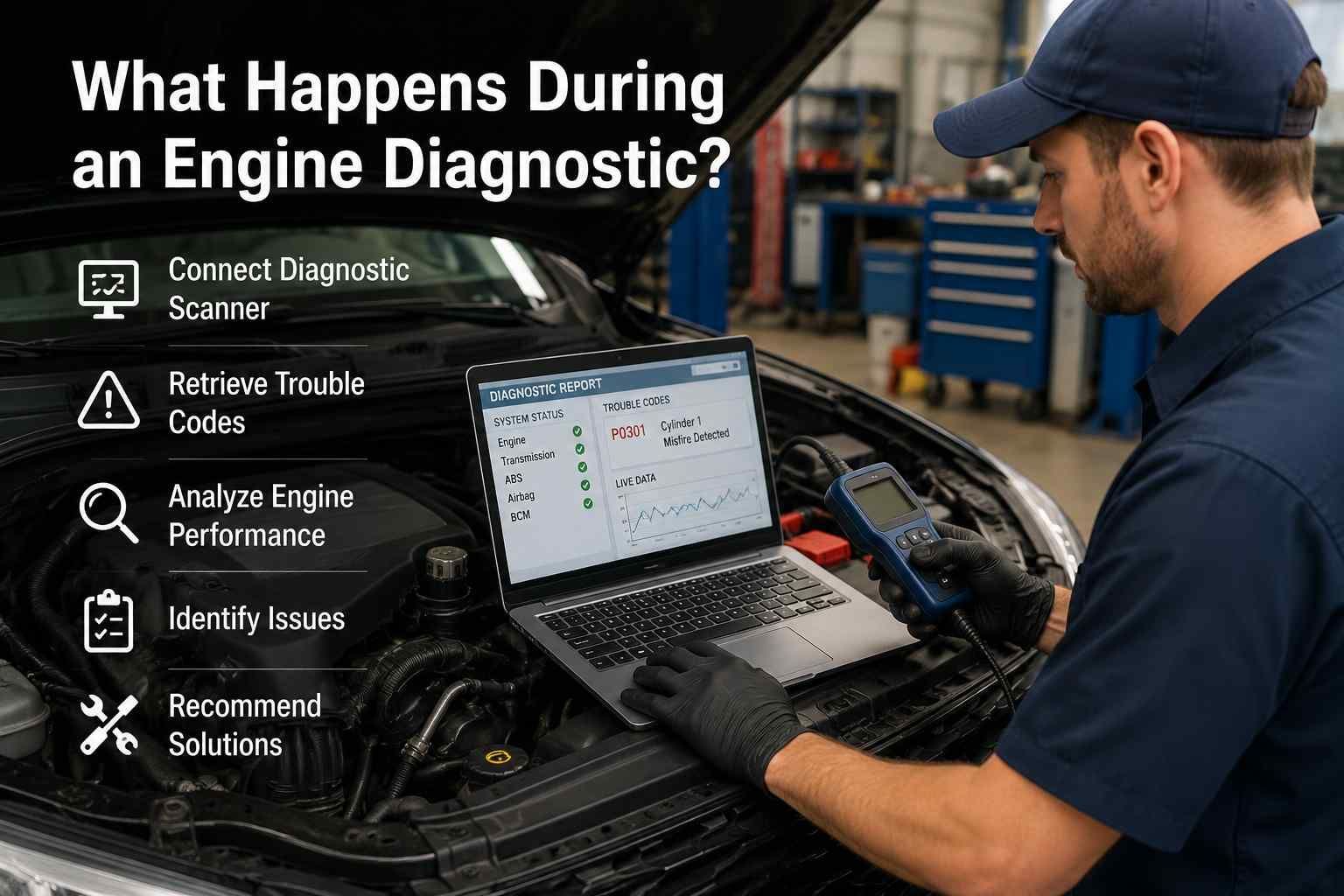 What Happens During an Engine Diagnostic?