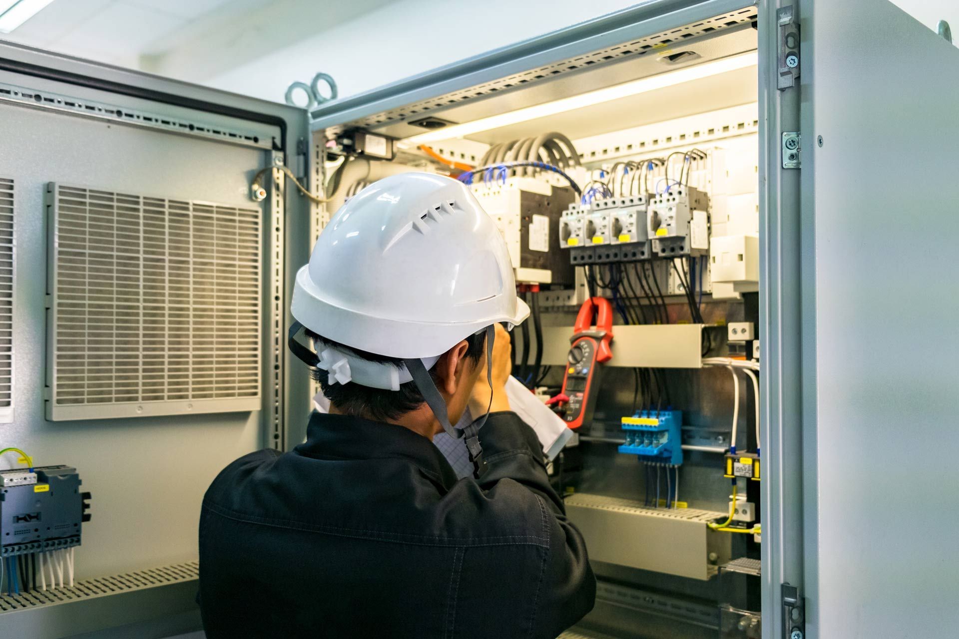 Checking the Commercial Electrical Box
