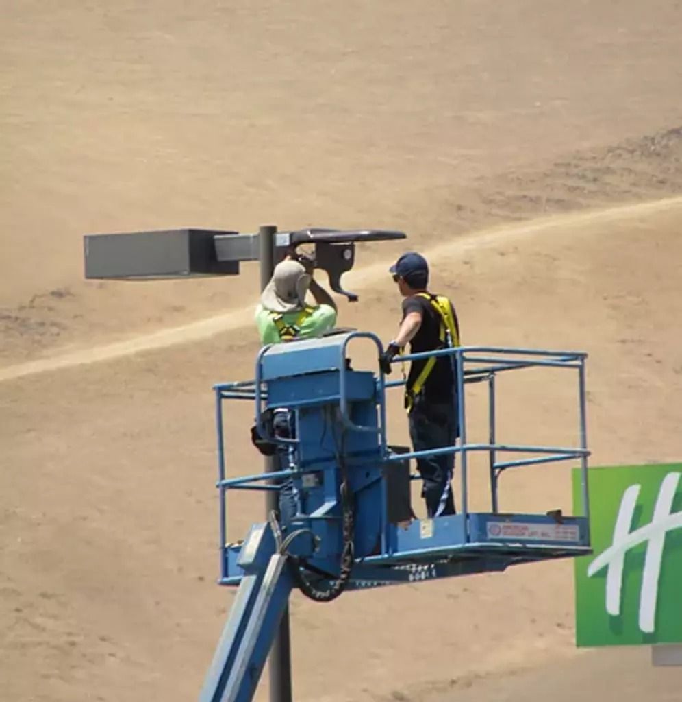 Fixing Post Light