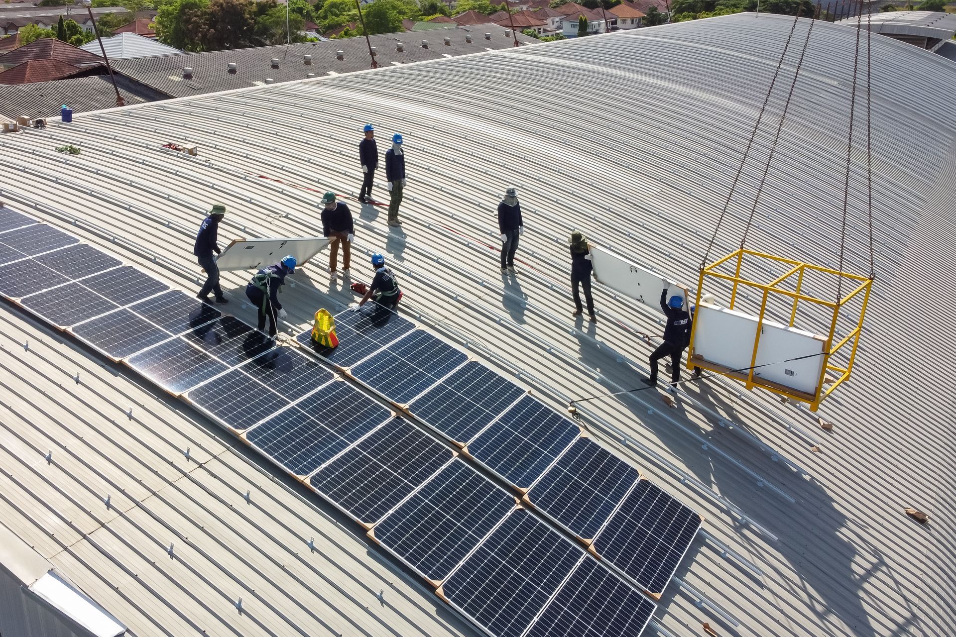 Commercial Solar Panel Installation