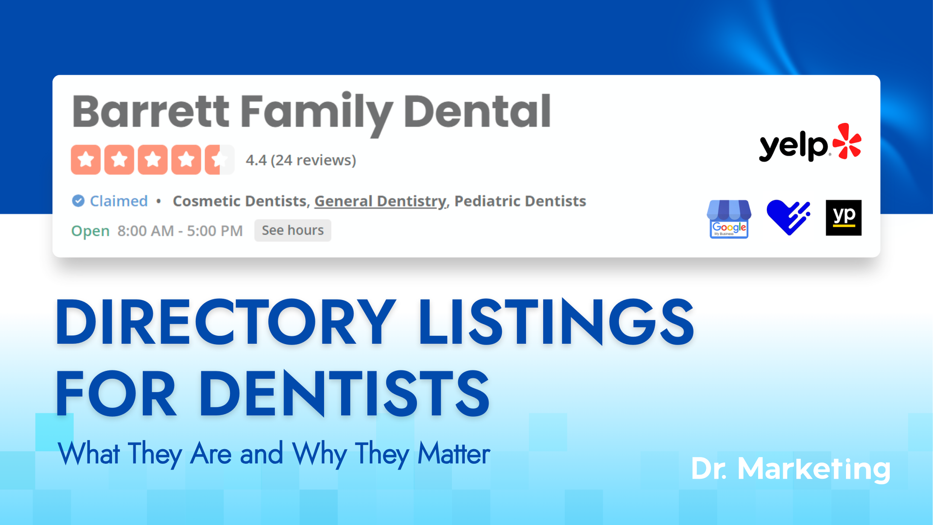 Barrett family dental directory listings for dentists what they are and why they matter
