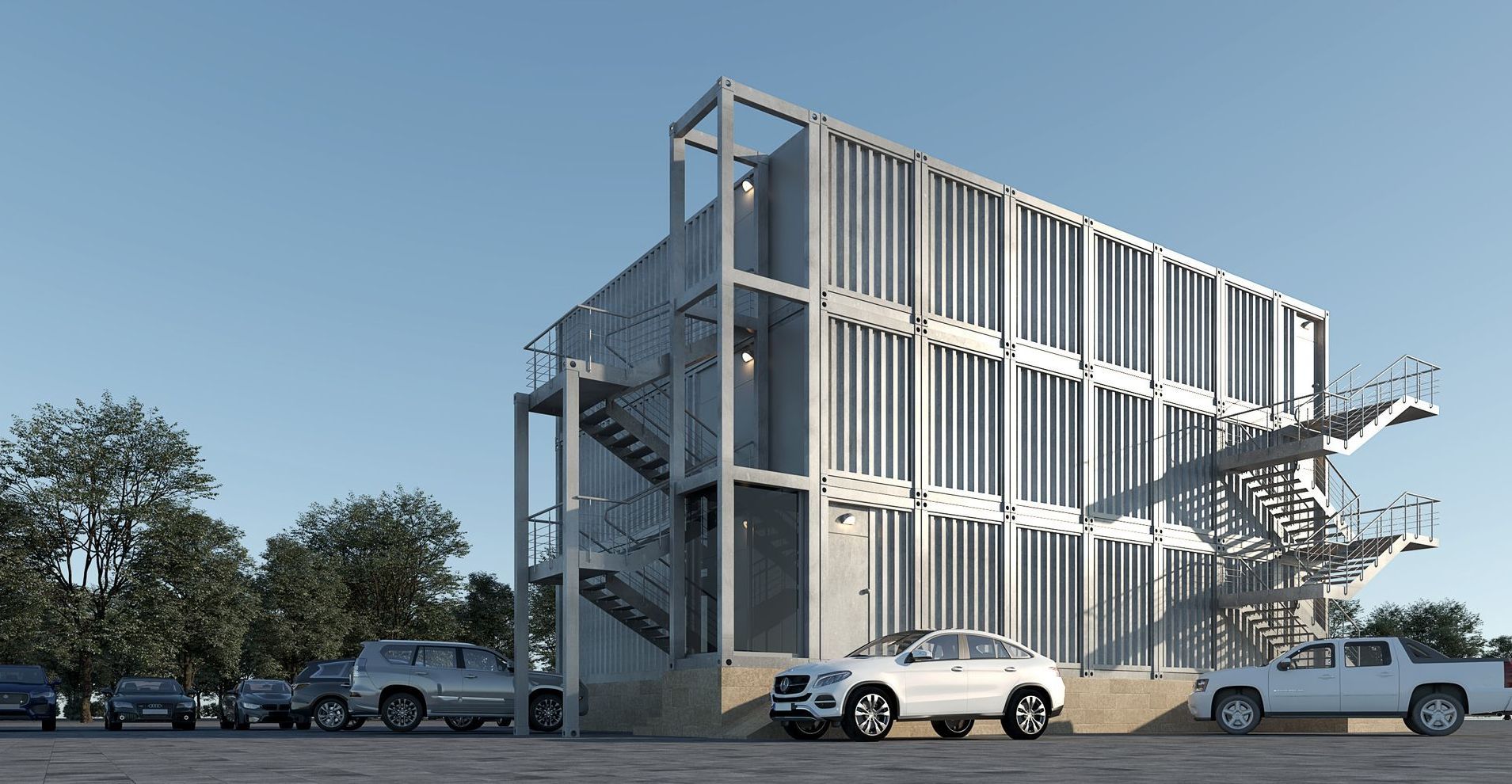 MODULAR SCALABLE DATA CENTER CONTAINER PREFABRICATED MODULES