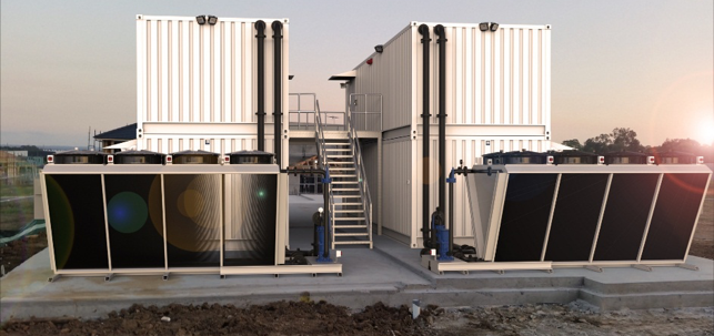 MODULAR SCALABLE DATA CENTER CONTAINER PREFABRICATED MODULES