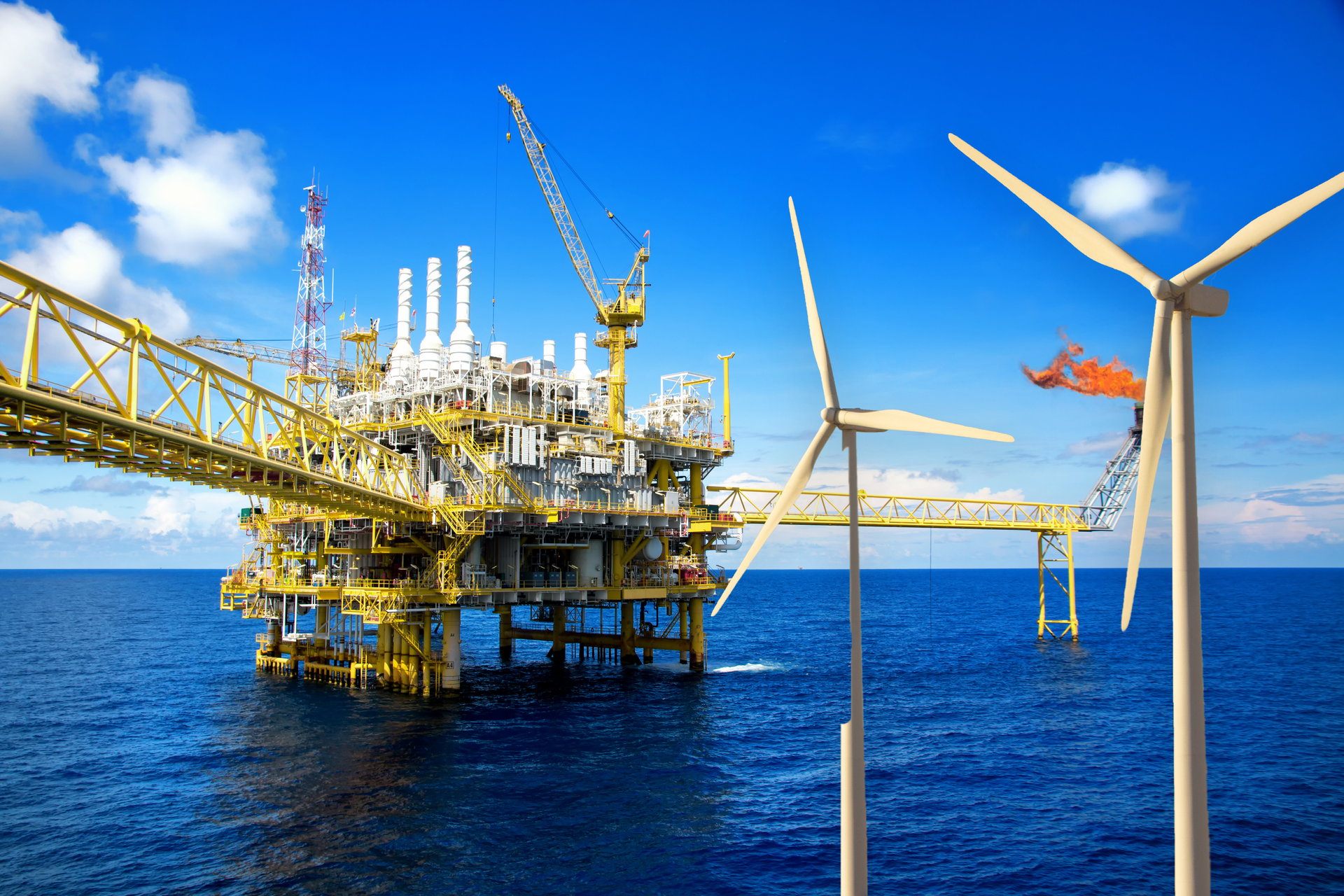 oil and gas renewable energy wind solar power