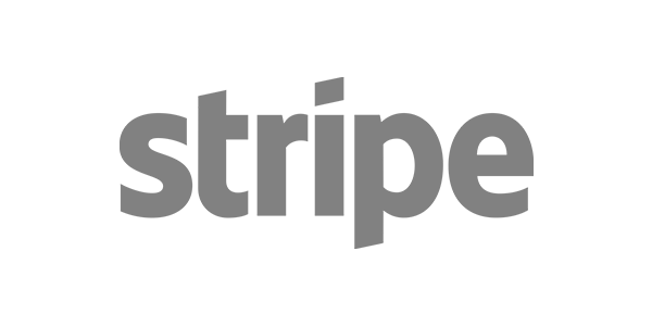 The word "stripe" in gray.